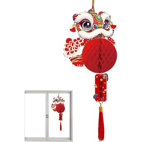 蛇年春节吊饰 灯笼挂件