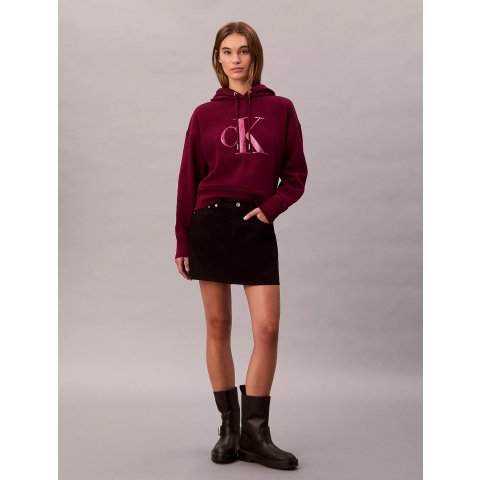 亮片字母休闲连帽衫