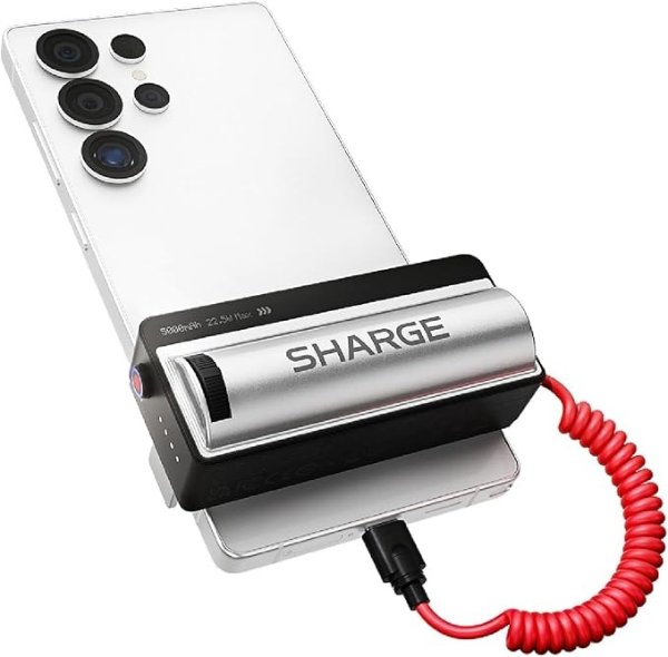 Sharge Grip电源 银色 USB-C