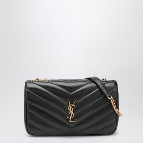 Saint Laurent LouLou中号黑色皮包