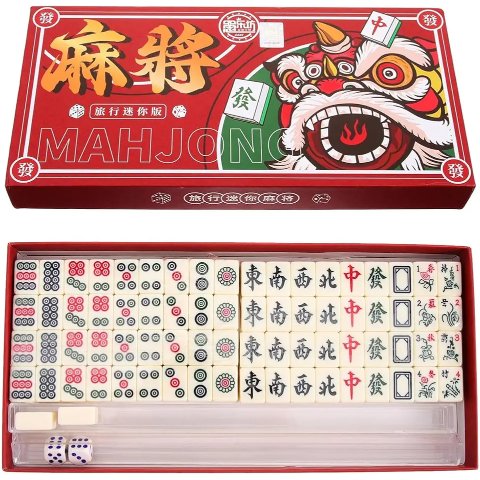 Mini Mahjong 狮舞便携套装