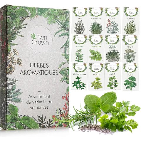 OwnGrown 香草种子套装 12种