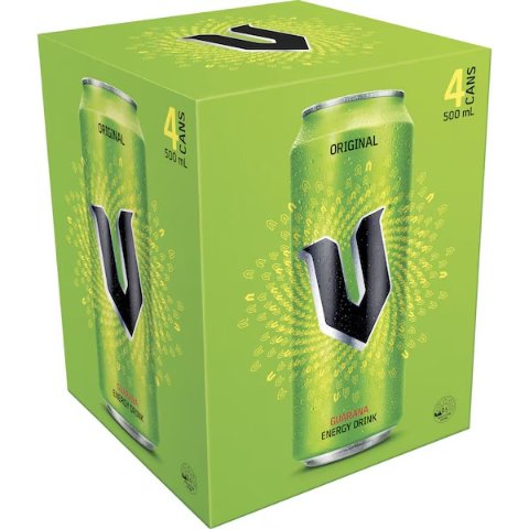 V能量饮料 500毫升 4瓶装