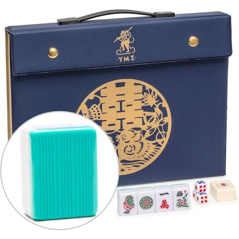 Yellow Mountain Celestial Opal 麻将牌 146张 蓝盒