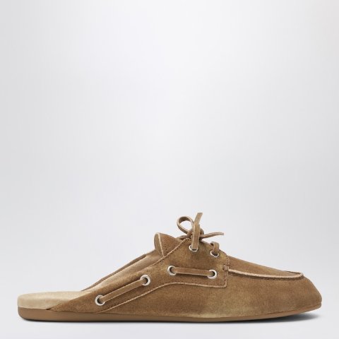 Cinnamon 麂皮乐福鞋 棕色