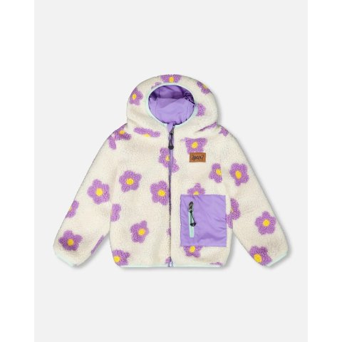 Reversible Sherpa夹克 薰衣草色