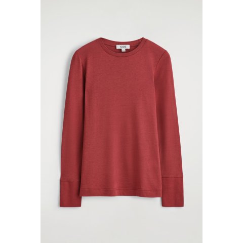 Cotton-jersey 长袖上衣