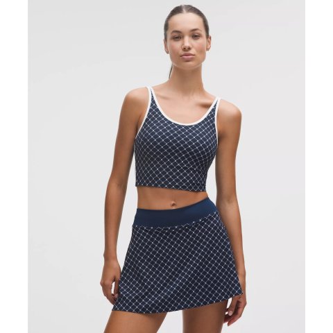 Scoop-Neck 网球背心中等支撑 B/C杯