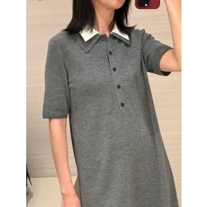 女式美利奴羊毛连衣裙