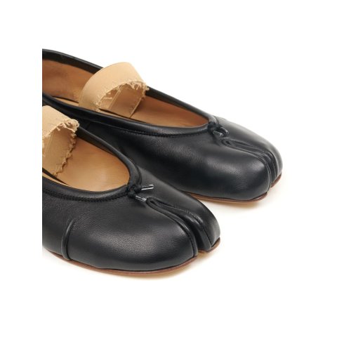 Tabi 皮革芭蕾鞋