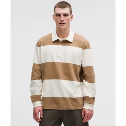 Cotton 长袖橄榄球衫