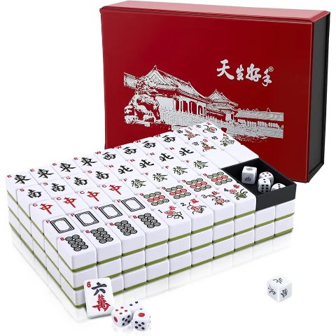 Large Mahjong 146颗 带便携箱