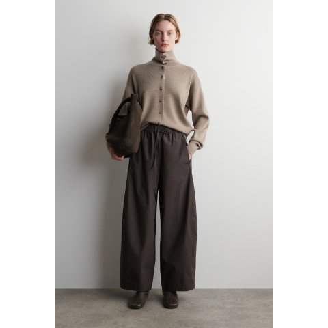 Elasticated 筒形裤 松紧腰