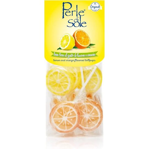 Perle di Sole 柠檬橙味棒棒糖