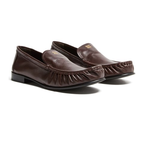 Smooth 皮革乐福鞋