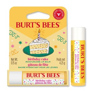 Burt s Bees 生日蛋糕润唇膏 专为干唇设计