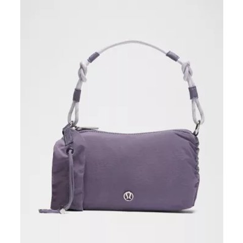 Ruched 单肩包 迷你 1.5L 芋泥紫