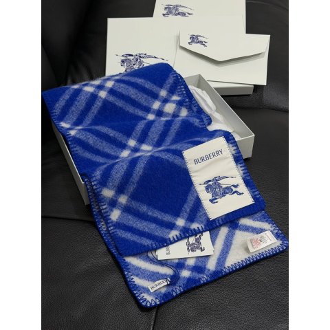 羊毛格纹战马围巾