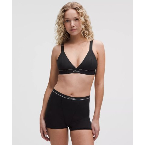 Stretch Logo罗纹文胸 B/C杯