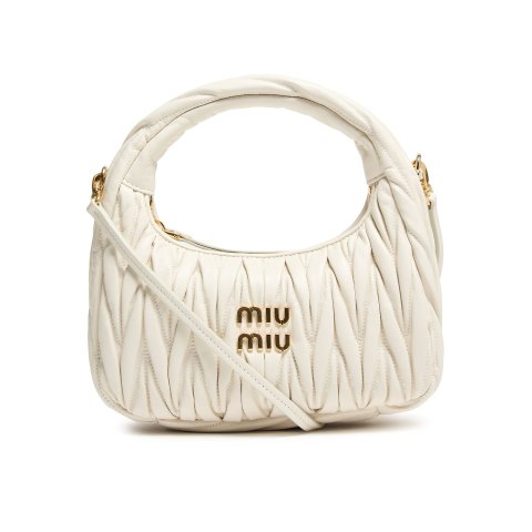 Wander 绗缝Nappa皮革单肩包