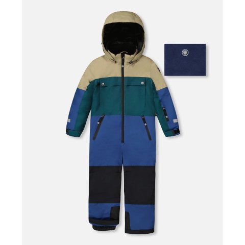 Teknik 连体滑雪服 藏青色