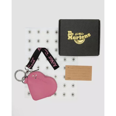 爱心皮革钥匙包