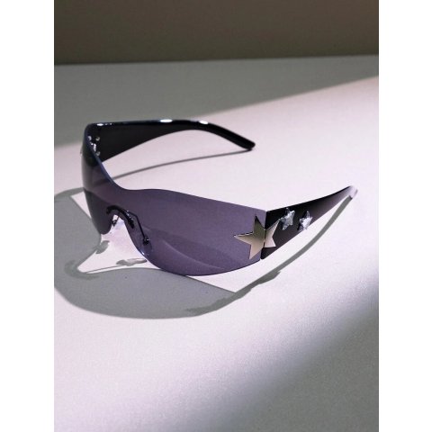 Y2KFest 星形无框眼镜 女士款