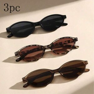 几何全框眼镜 女款3副