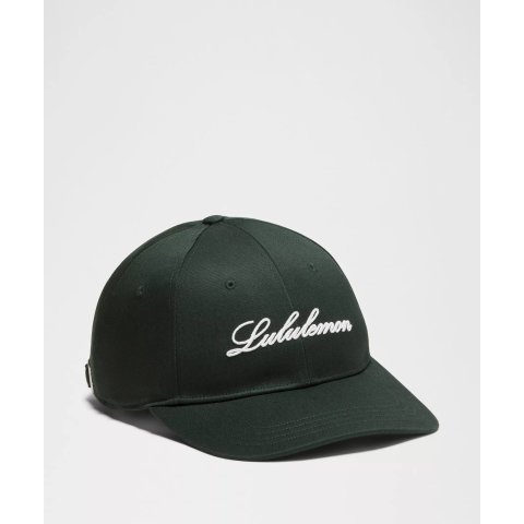 Structured Ball Cap Script 刺绣棒球帽