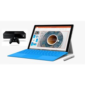 Surface + Xbox One + Extra Wireless Controller + $50Gift Card Bundle for Students