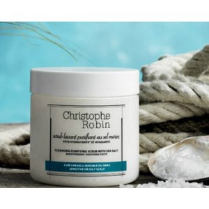 CHRITOPHE ROBIN CLEANSING PURIFYING SCRUB WITH SEA-SALT