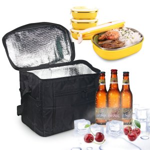 Oumers Lunch Tote Bag Box Cooler Bag