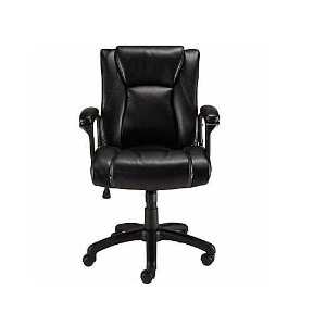 Staples Bristone Luxura Managers Chair, Black