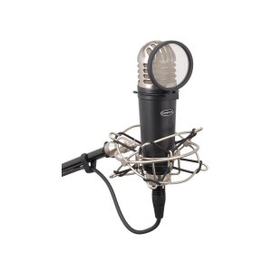 Samson MTR101A 1" Diaphragm Studio Condenser Microphone with Shockmount and Pop Filter