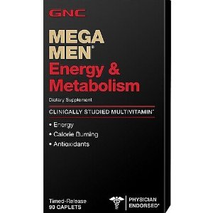 GNC Mega Men Energy & Metabolism 90 Caplets