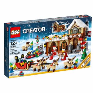 LEGO Creator Expert系列 圣诞工坊6061198（883颗粒）