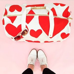 BAN.DO 'Extreme Hearts' Canvas Duffel Bag On Sale @ Nordstrom