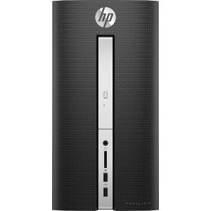 HP - Pavilion Desktop - Intel Core i7 - 8GB Memory - 2TB Hard Drive - HP finish in twinkle black