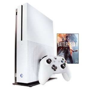 500GB Xbox One S Console Battlefied 1 or Minecraft bundle + $40GC