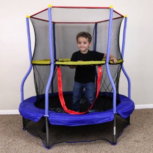 Skywalker 55" Round Bounce-n-Learn Interactive Game Trampoline