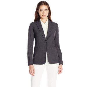Calvin Klein Women's Single-Button Suit Jacket
