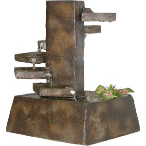 Eternity Tabletop Fountain, Tiered Stone