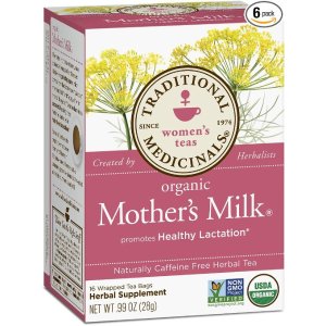 Traditional Medicinals Organic Mother’s Milk Tea, 16 Tea Bags (Pack of 6)