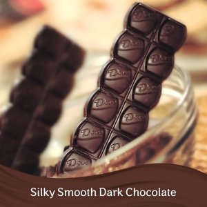 DOVE 香滑黑巧克力 1.44盎司x18个