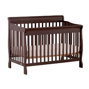 Stork Craft Modena 4 in 1 Fixed Side Convertible Crib