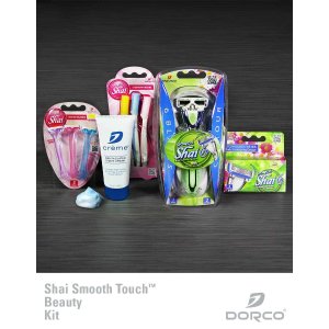 Dorco USA Shai Smooth Touch 刮毛刀套装