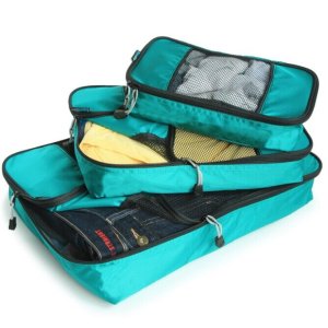 TravelWise Packing Cube System Durable 3 Piece Weekender Set