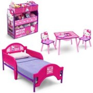 Kids Bedroom Set with BONUS Toy Organizer