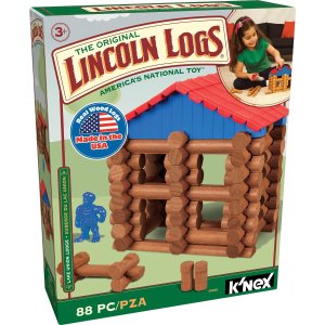 LINCOLN LOGS - Lake Union Lodge - 88 Pieces