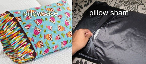 枕头套 Pillow Case vs Pillow Sham